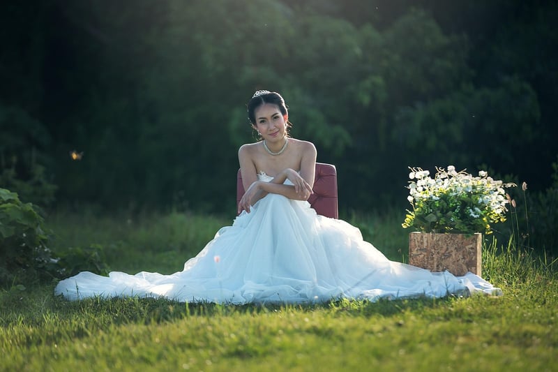 Galaxy Wedding Dress